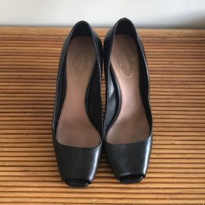 Prada peep toe stilettos
